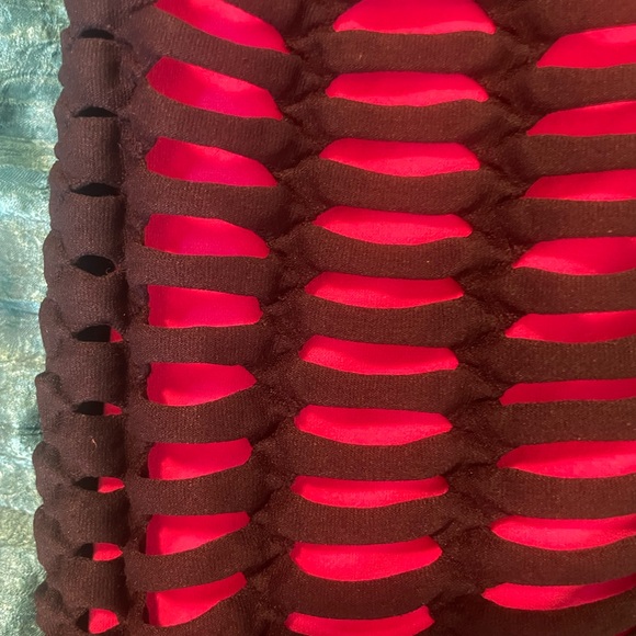 Y2K Bebe mini skirt Black Pink M/L - Picture 2 of 5